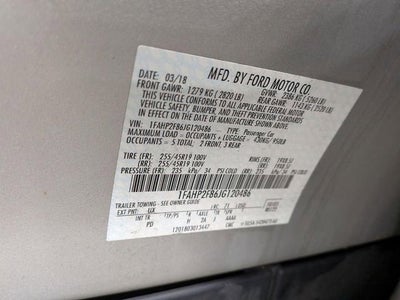 2018 Ford Taurus Limited