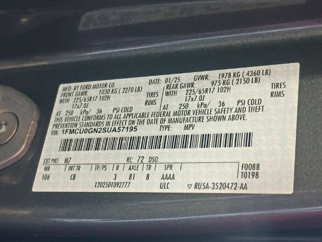 2025 Ford Escape Active