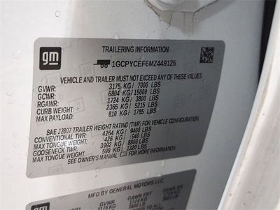 2021 Chevrolet Silverado 1500 Custom Trail Boss