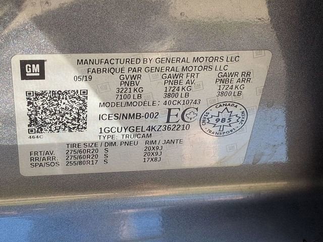 2019 Chevrolet Silverado 1500 LTZ