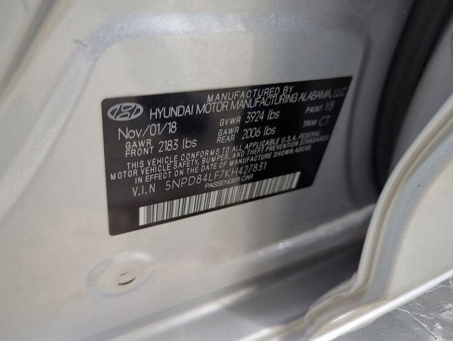 2019 Hyundai Elantra SEL