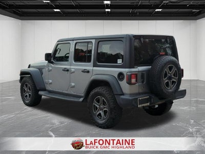 2018 Jeep Wrangler Unlimited Sport S 4x4