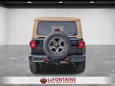 2020 Jeep Wrangler Unlimited Black and Tan 4x4