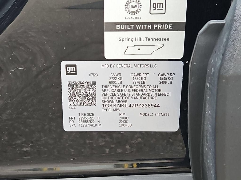 2023 GMC Acadia SLE