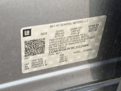 2019 Chevrolet Traverse LT Cloth