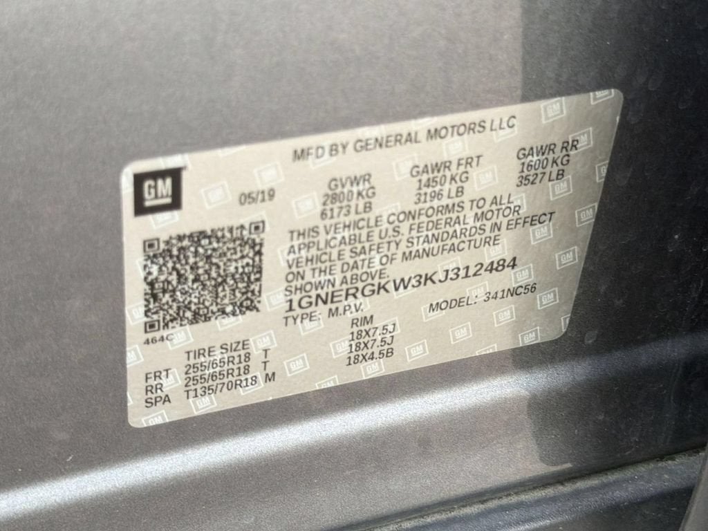 2019 Chevrolet Traverse LT Cloth