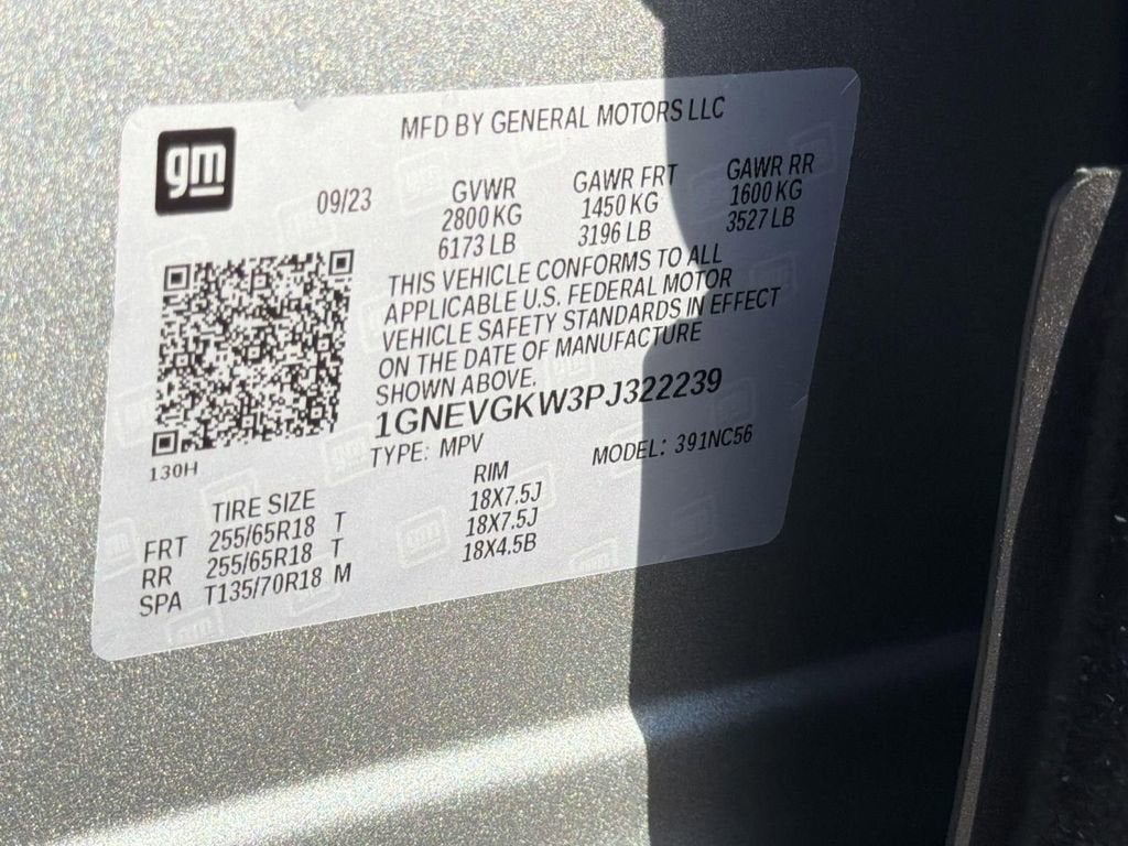 2023 Chevrolet Traverse LT Cloth