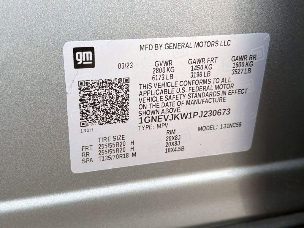 2023 Chevrolet Traverse RS