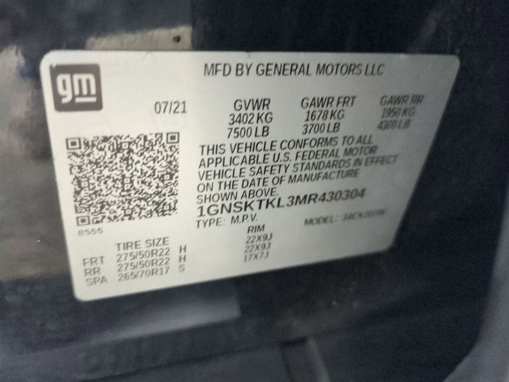 2021 Chevrolet Tahoe High Country