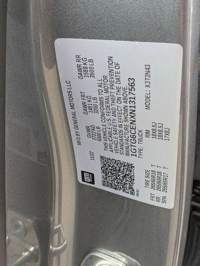 2022 GMC Canyon Elevation