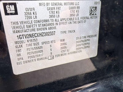 2017 GMC Sierra 1500 SLT