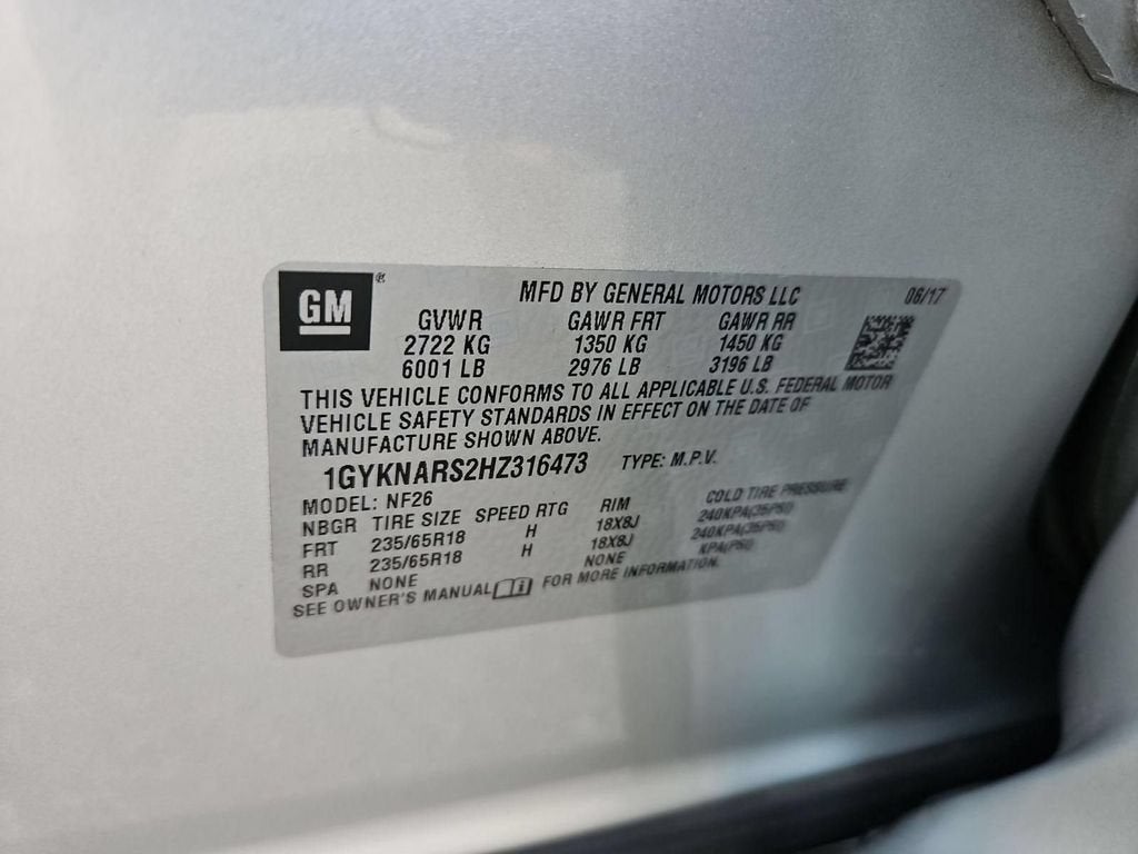 2017 Cadillac XT5 FWD