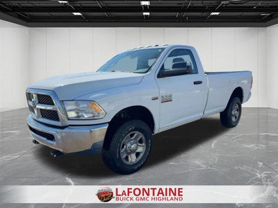 2018 RAM 3500 Tradesman Regular Cab 4x4 8' Box