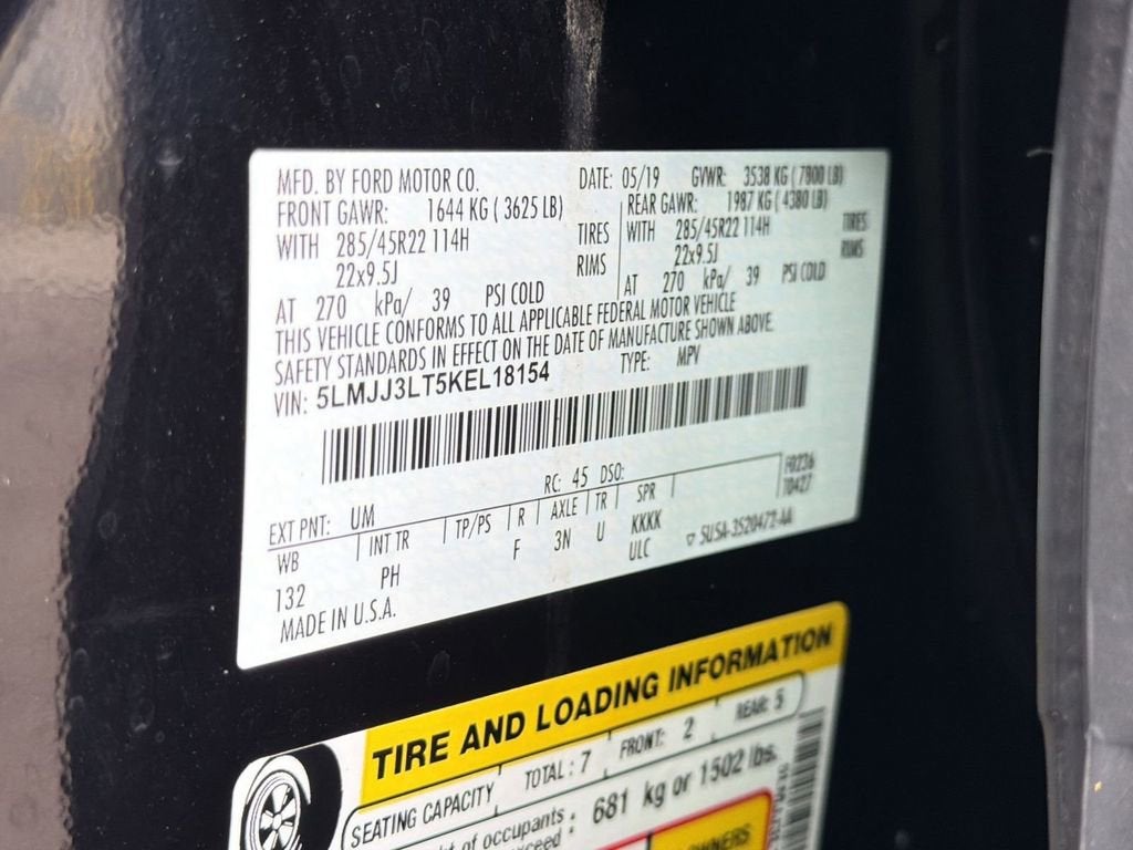 2019 Lincoln Navigator L Reserve