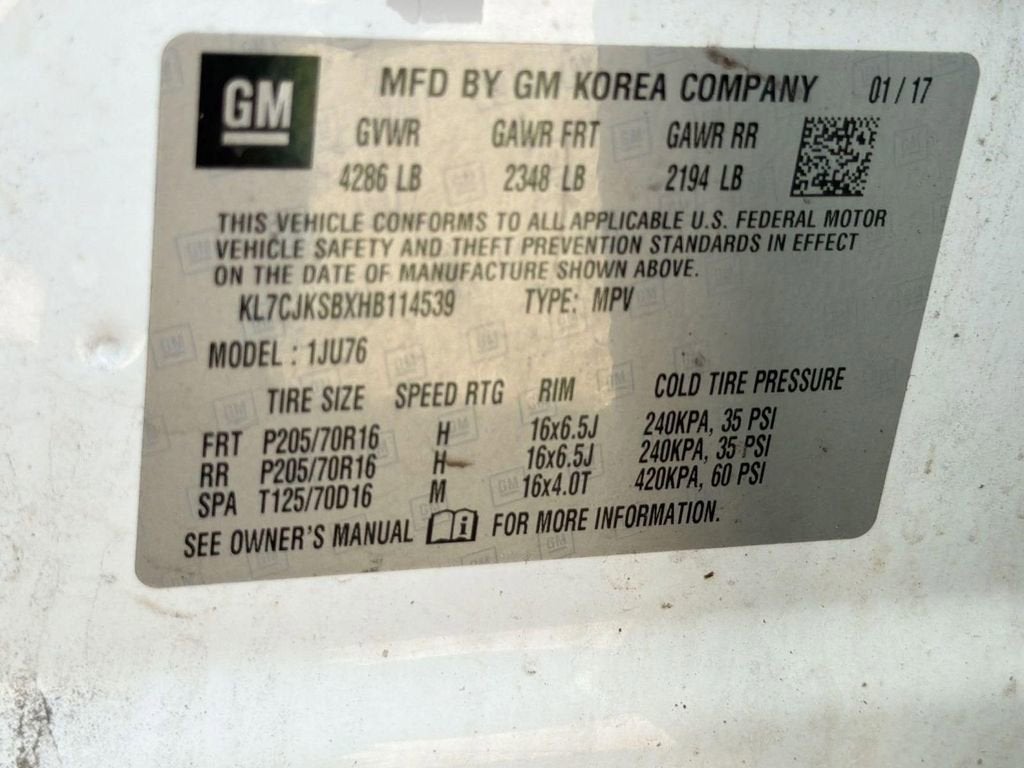 2017 Chevrolet Trax LS