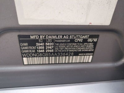 2010 Mercedes-Benz S 550 4MATIC®