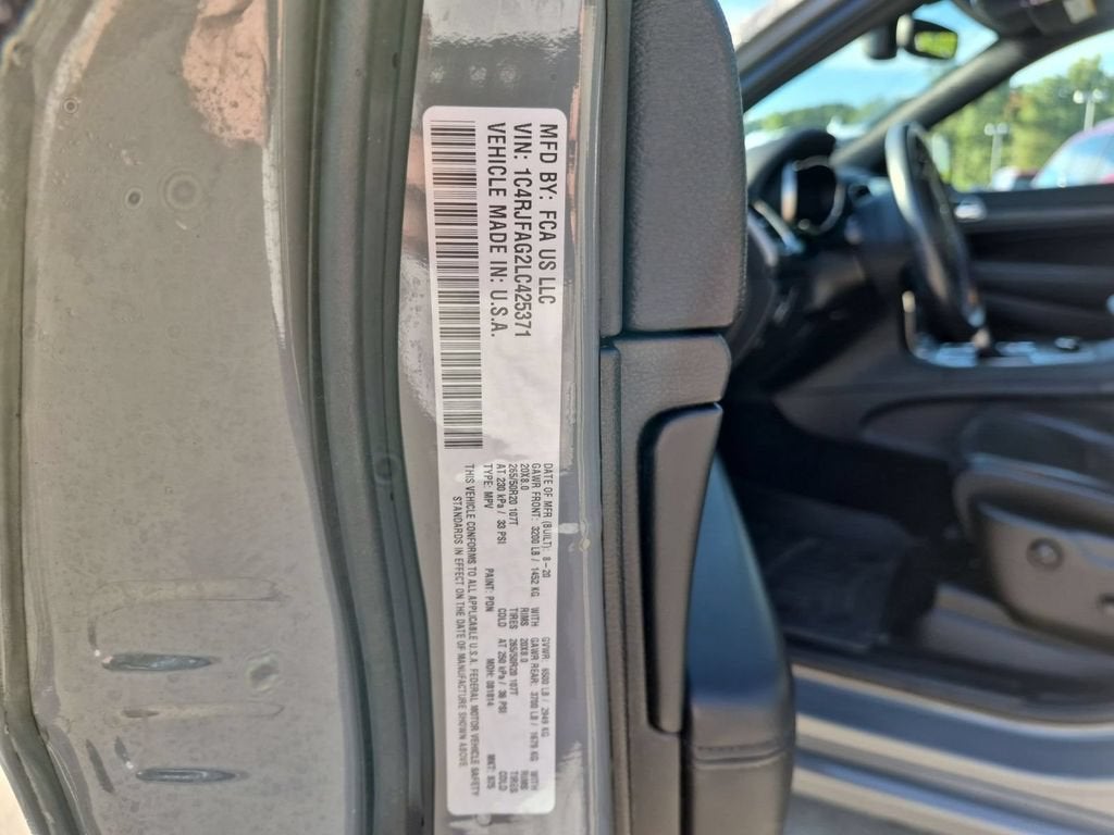 2020 Jeep Grand Cherokee Altitude