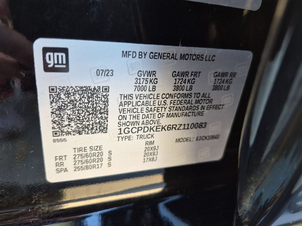 2024 Chevrolet Silverado 1500 LT (2FL)
