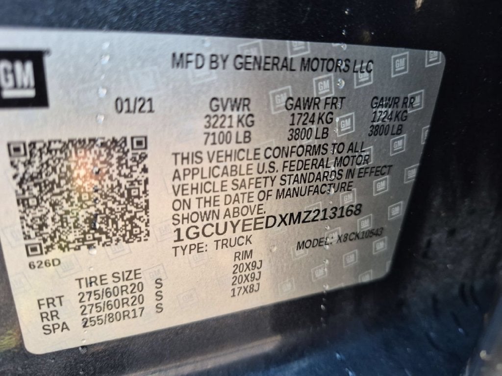 2021 Chevrolet Silverado 1500 RST
