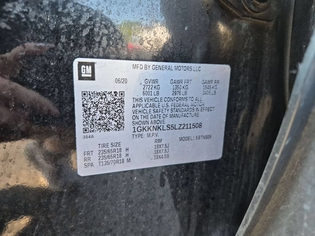 2020 GMC Acadia SLE
