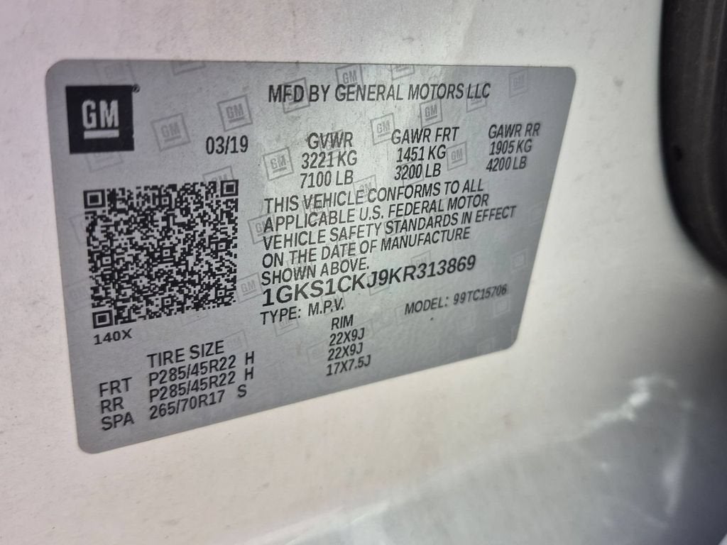 2019 GMC Yukon Denali