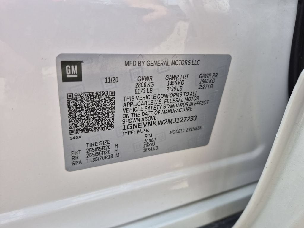 2021 Chevrolet Traverse High Country