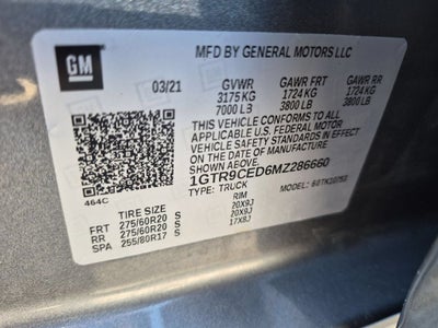 2021 GMC Sierra 1500 Elevation