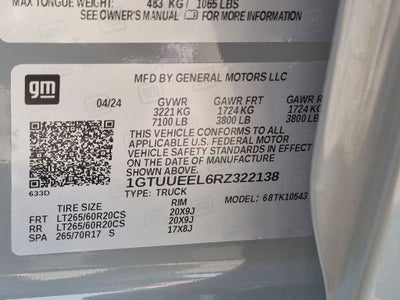 2024 GMC Sierra 1500 AT4