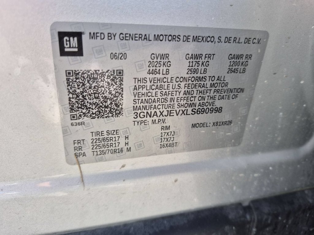 2020 Chevrolet Equinox LT