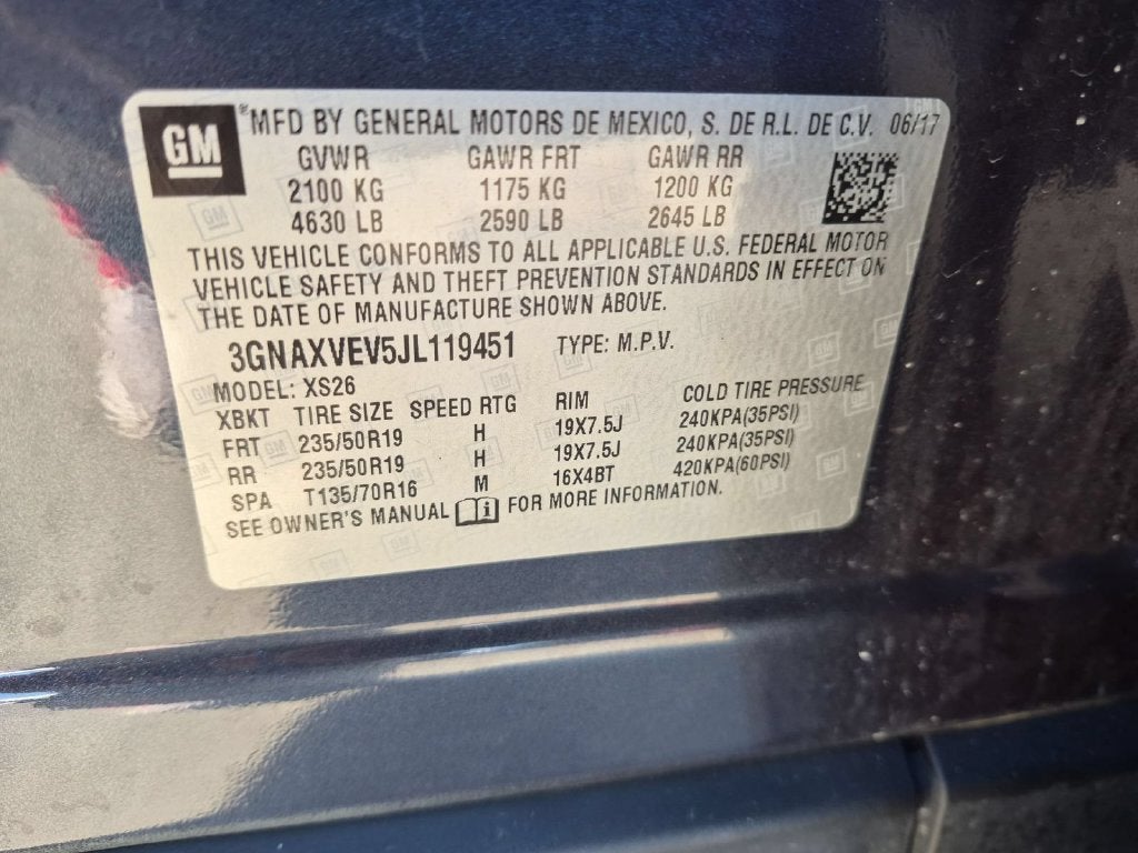 2018 Chevrolet Equinox Premier